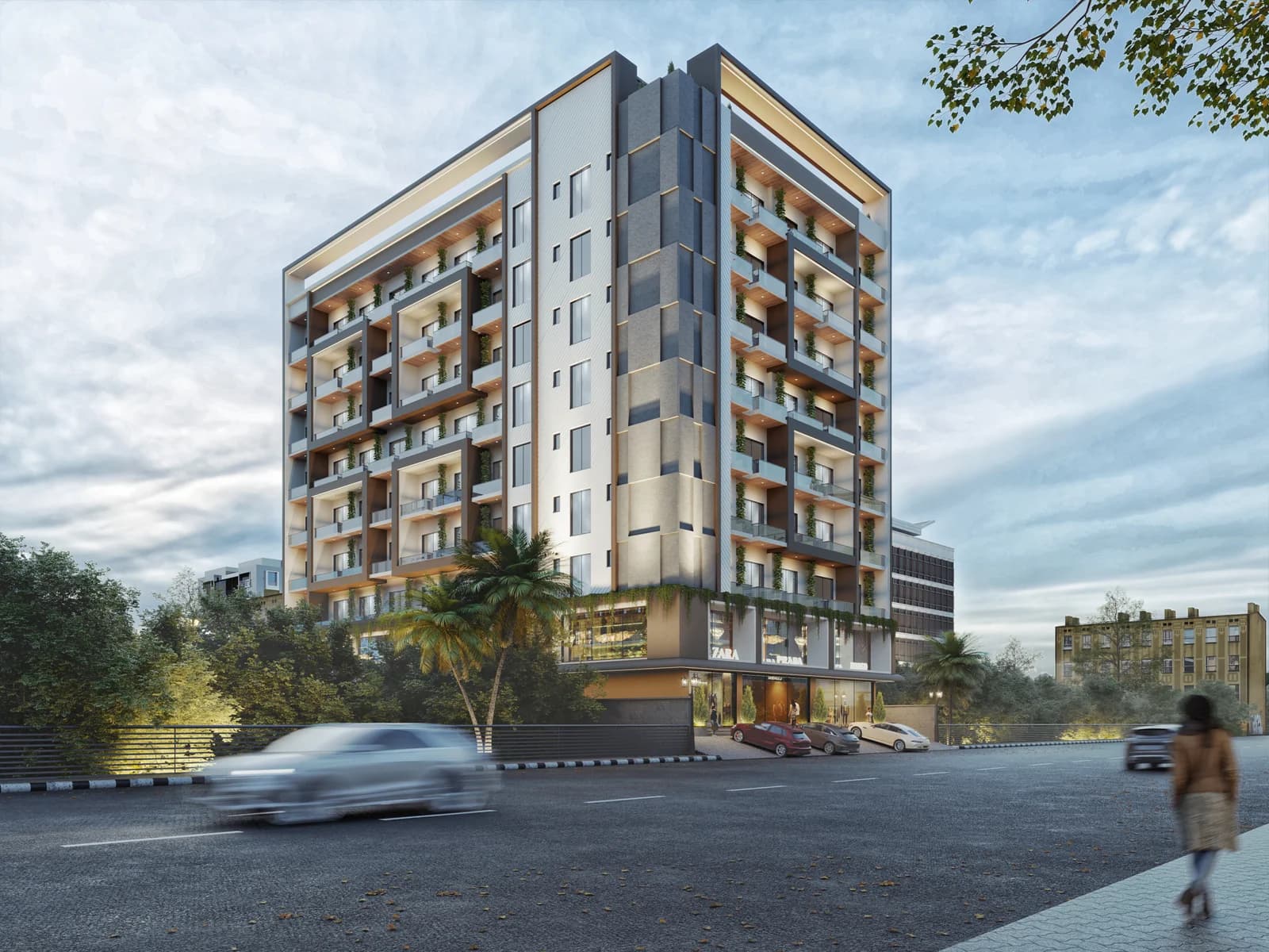 Sylvana Tower Exterior 2