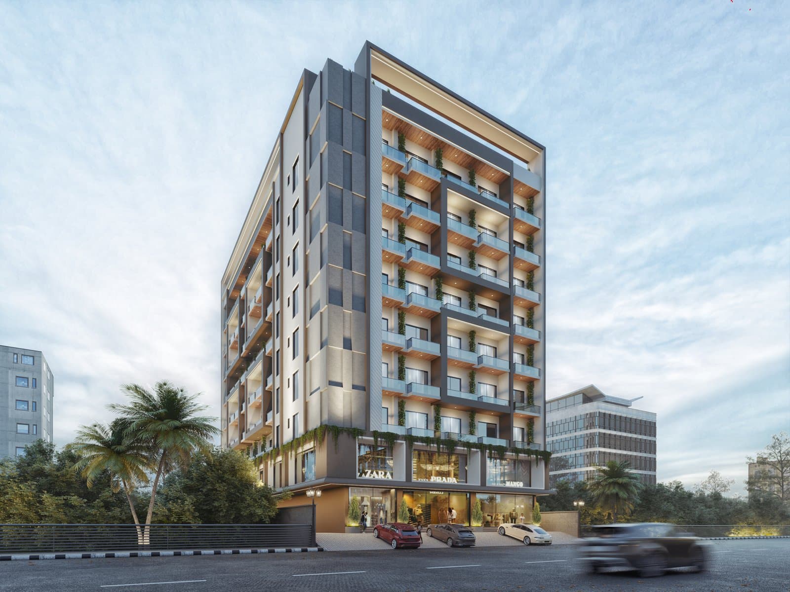 Sylvana Tower Exterior